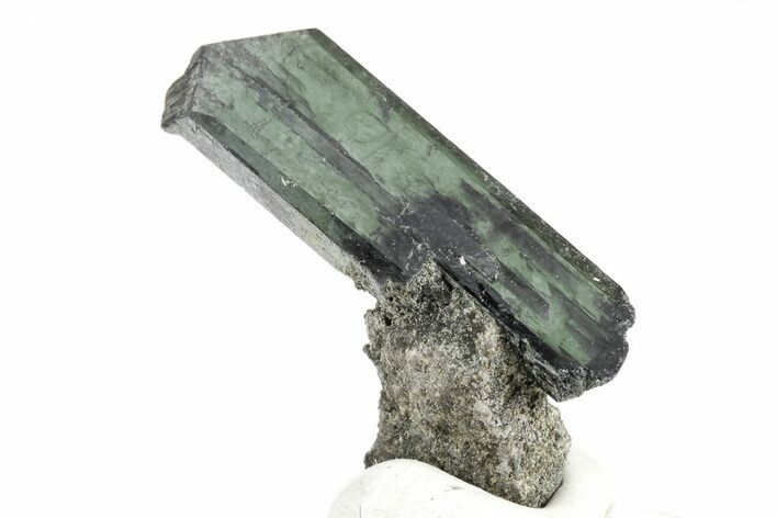 Translucent Blue-Green Vivianite Crystal - Romania #208750